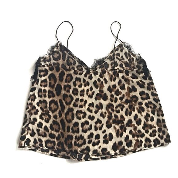 NWT Lush Animal Print Camisole Top - Picture 2 of 9